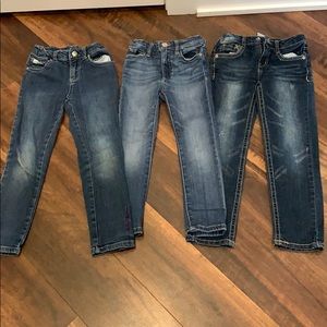 Set of 3 DESIGNER jeans 5T